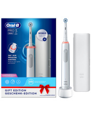 Wyprzedaż Szczoteczka elektryczna Oral-B PRO series 3 3500 biała + etui